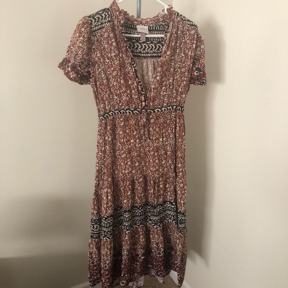 Midi boho dress